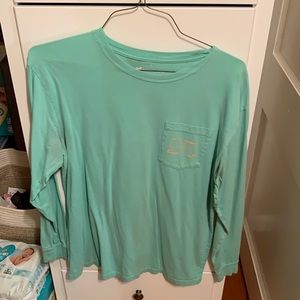 Southern Marsh long sleeve tee mint